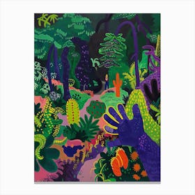 'The Jungle' 2 Canvas Print