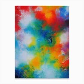 Abstract By Person Canvas Print