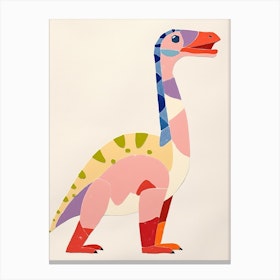 Nursery Dinosaur Art Edmontosaurus 2 Canvas Print