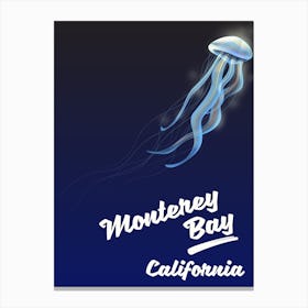 Monterey Bay California Canvas Print