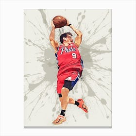 Mac Mcclung Philadelphia Sixers Canvas Print