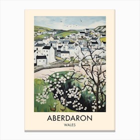 Aberdaron (Wales) Painting 3 Travel Poster Canvas Print