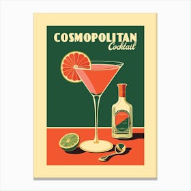 Cosmopolitan Cocktail Canvas Print
