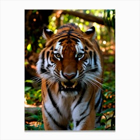 Tiger Stock Videos & Royalty-Free Footage Canvas Print