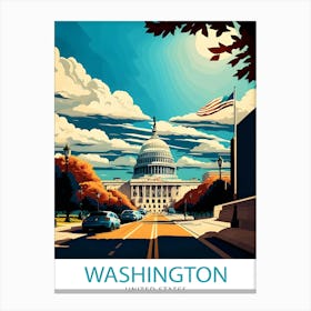 Washington D Canvas Print