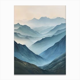 2024 May Poster Canvas Mountain 52 Canvas Print