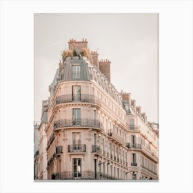 Paris Building Canvas Print