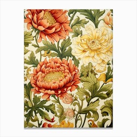 Floral Wallpaper 178 Canvas Print