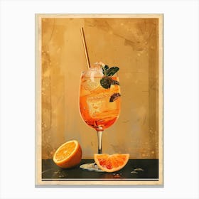 Aperol Spritz Art Print 424 Canvas Print