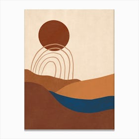 Desert Landscape 8 Canvas Print