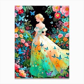 Fairytale Garden Canvas Print