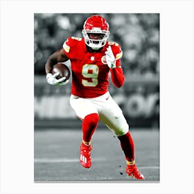 Juju Smith Schuster The Kansas City Chiefs Canvas Print