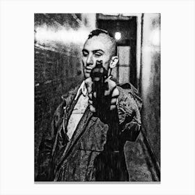 Man Shoot Taxi Driver Movie Canvas Print