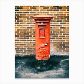 The Red Postbox Canvas Print