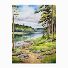 Watercolour Painting 3 Canvas Print