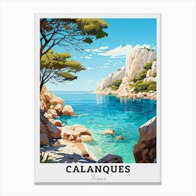 Calaques France Travel Canvas Print