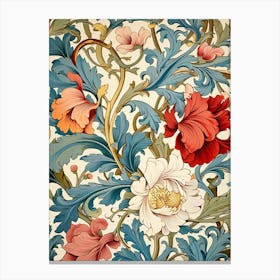 Floral Wallpaper 38 Canvas Print