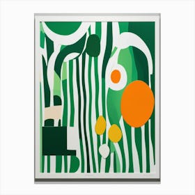 Green And Orange matisse art print Canvas Print