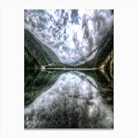 Reflections In A Lake Canvas Print