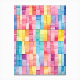 Watercolor Background Canvas Print