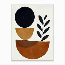 Montreal Stone Park Bauhaus Minimalist Canvas Print