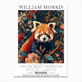 William Morris Exhibition Animals Series 47 Canvas Print