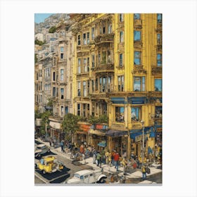 San Francisco Cityscape Canvas Print