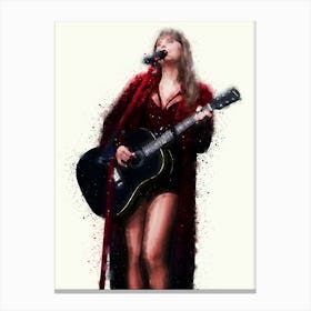 Taylor Swift The Eras Tour Funny Canvas Print