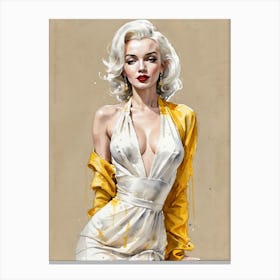 Marilyn Monroe 5 Canvas Print