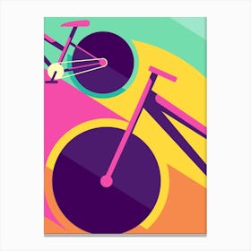 Road Bike Canvas Print