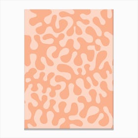 Peach Coral Canvas Print