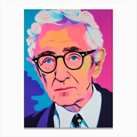 Woody Allen Pop Movies Art Movies Canvas Print