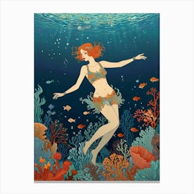 Under The Sea Canvas Print