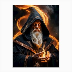 Wizard Of Odin Canvas Print