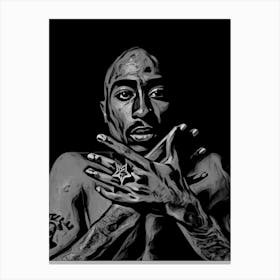 Tupac 11 Canvas Print