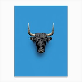 Bull Head 5 Canvas Print