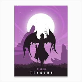 Diablo tensura Canvas Print