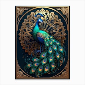 Peacock 37 Canvas Print