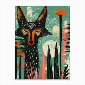 Fox In The Wild Canvas Print