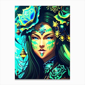 Asian Girl 1 Canvas Print