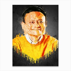 Jack Ma Canvas Print