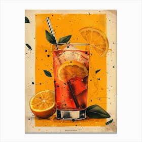 Aperol Spritz Art Print 286 Canvas Print