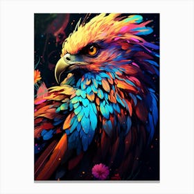 Colorful Eagle Canvas Print