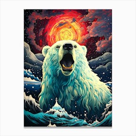 Polar Bear 4 Canvas Print