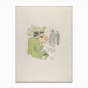 Jeanne, Prends Sans Qu On Te Voie, Henri de Toulouse-Lautrec Canvas Print