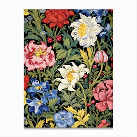 William Morris Flowers 5 Canvas Print