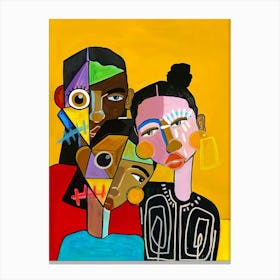 Three Woman Canvas Print