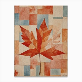 Maple Leaf Canvas Print