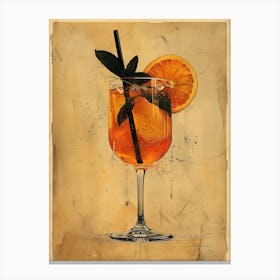 Cocktail In A Glass 7 Canvas Print