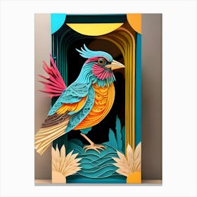 Bird In A Box ~ Reimagined Canvas Print